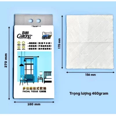 Giấy rút Caitong (THÙNG 5 BỊCH) 1280 lớp/bịch
