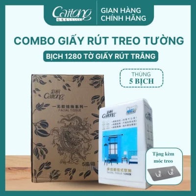 Giấy rút đa năng treo tường CAITONG
