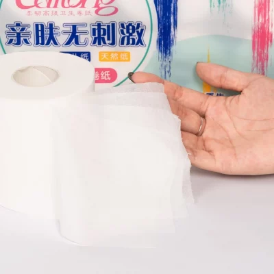 Giấy vệ sinh Caitong giấy cuộn tròn 5 lớp